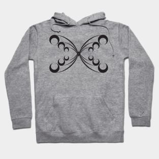 Mystic Butterfly - black Hoodie